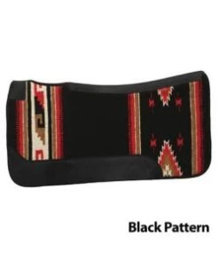 Weaver Leather Contoured Pad - Black, Felt