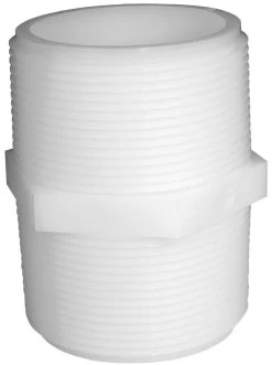 Green Leaf Nipple 1/2 Inch Male NPT X 1/2 Inch Male NPT