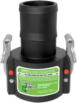 Green Leaf Female Coupler - 1.5 In Hose Shank