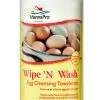 Manna Pro Wipe ‘N Wash Egg Cleansing Towelettes – 25 Ct