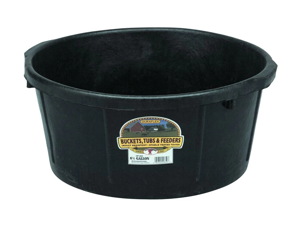 Little Giant Rubber All-Purpose Tub - 6 1/2 Gal 3 Little Giant Rubber All-Purpose Tub - 6 1/2 Gal