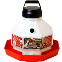 Little Giant Plastic Poultry Waterer - 3 Gal