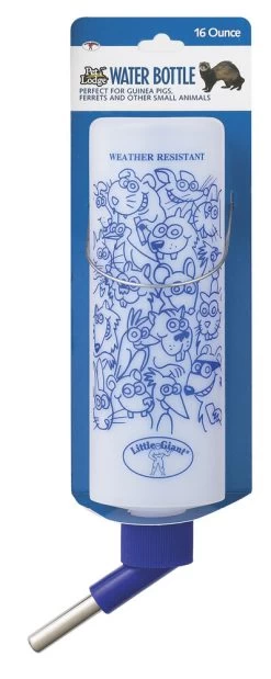Little Giant Pet Lodge Opaque Plastic Water Bottle - 16 Oz