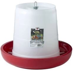 Little Giant Plastic Hanging Poultry Feeder - 22 Lbs