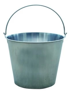 Little Giant Stainless Steel Dairy Pail - 16 Qt