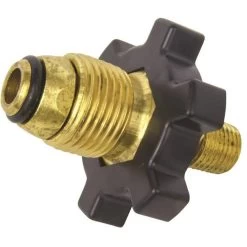 Mr. Heater Excess Flow Soft Nose With Handwheel 1/4" Male Pipe -Garden And Farm Shop 089301736559