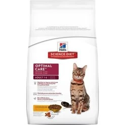 Hillman Hill's Science Optimal Care Adult Cat Food - 16 Lb