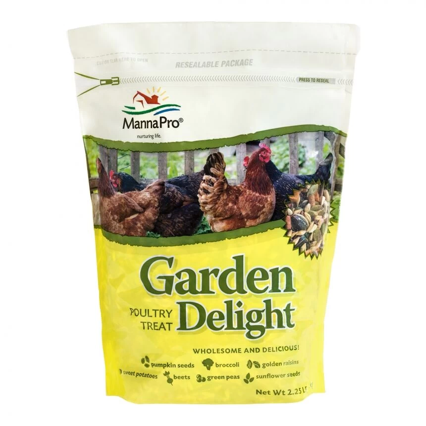 Manna Pro Garden Delight Poultry Treat - 2.25 Lb 3 Manna Pro Garden Delight Poultry Treat - 2.25 Lb