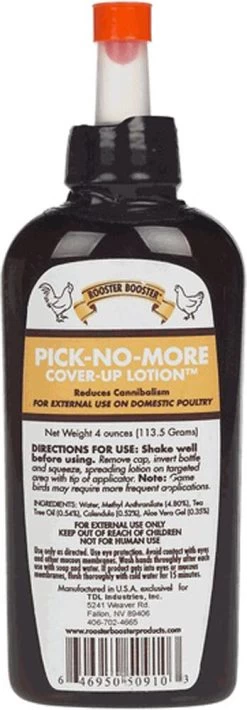 Rooster Booster Pick-No-More Cover-Up Lotion – 4 Oz