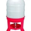 Little Giant Plastic Dome Poultry Waterer - Red, 10 Gal