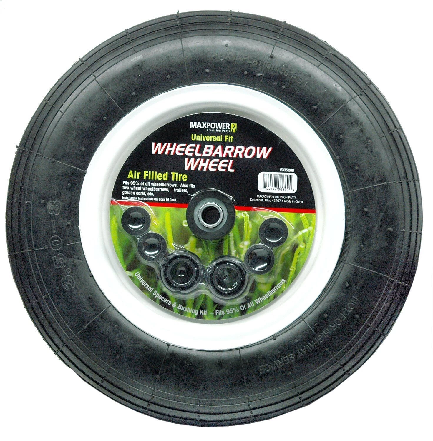 Maxpower Universal Wheelbarrow Wheel 3 Maxpower Universal Wheelbarrow Wheel