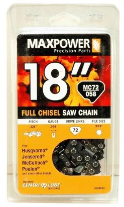 Trilink 18" Chainsaw Chain Loop 72