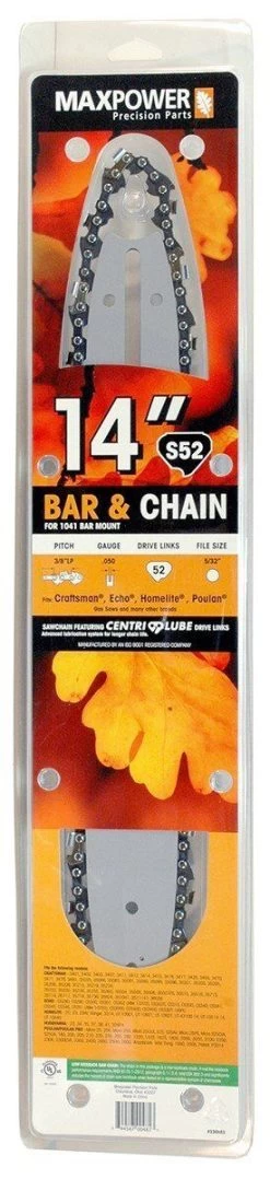 Trilink 14 Inch Bar And Chain S52