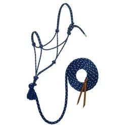 Weaver Leather Silvertip No. 95 Halter With 10' Lead -Garden And Farm Shop 35 9515 c12 1