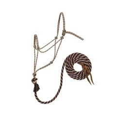 Weaver Leather Silvertip No. 95 Halter With 10' Lead -Garden And Farm Shop 35 9515 w25 1