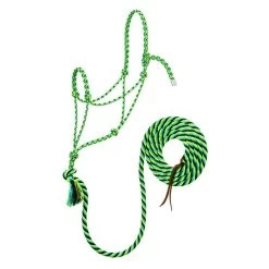 Weaver Leather Silvertip No. 95 Halter With 10' Lead -Garden And Farm Shop 35 9515 w34 1