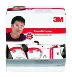 3M 50 Pack Disposable Earplugs