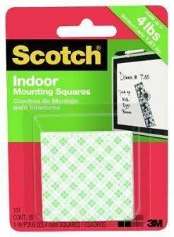 3M 16 Pack Scotch Heavy Duty Mounting Squares