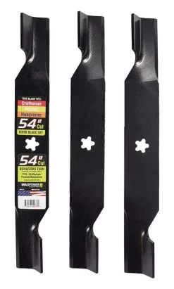 Maxpower 3-Blade Set For 54" Cut Poulan/Husqvarna/Craftsman