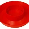 Little Giant 1 Quart Screw-On Poultry Waterer Base - Red