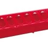 Little Giant Plastic Flip-Top Poultry Ground Feeder - 20", Red 2 Little Giant Plastic Flip-Top Poultry Ground Feeder - 20", Red -Garden And Farm Shop 820