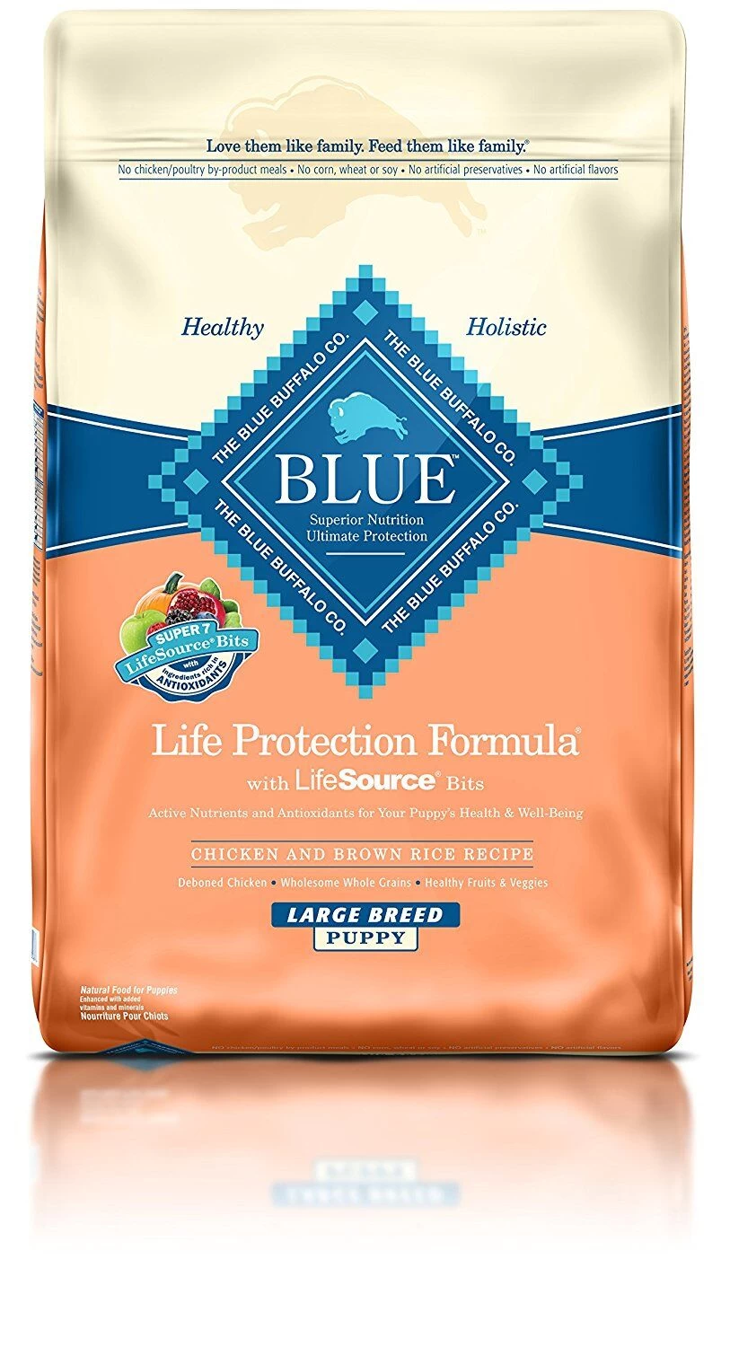 Blue Buffalo Chicken & Brown Rice Dog Food - Chicken, Puppy 3 Blue Buffalo Chicken & Brown Rice Dog Food - Chicken, Puppy