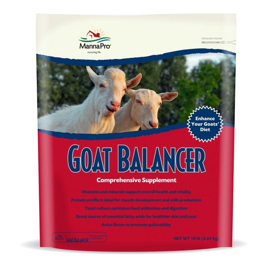 Manna Pro 20% Protein Goat Balancer - 10 Lbs 3 Manna Pro 20% Protein Goat Balancer - 10 Lbs