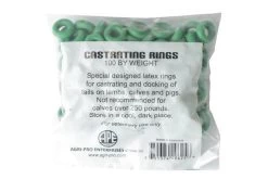 Agri-Fab Castrating Bands Green - 100 Count