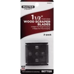Allway 2 Pack 1 1/2 In 4 Edge Scraper Blades