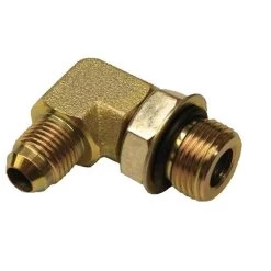 Apache 3/8 In M Jic X 1/2 In M O-Ring Boss 90Â° Adapter