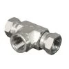 Apache 3/8'' Female Pipe X 3/8'' Female Pipe Swivel X 3/8'' Female Pipe Swivel T Fitting