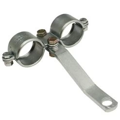 Apache 1/2" Stamped Steel Double Breakaway Clamp