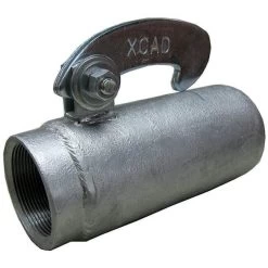 B.A. Fischer Hose Adapter Gun Kart - Gray, 2 In X 3 In