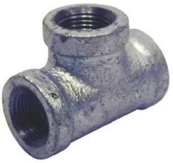 BK Products Galvanized Tee - 1/8 In