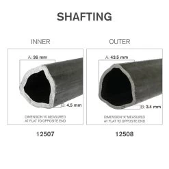 Braber Series 4 40" Slip Clutch Pto -Garden And Farm Shop braberequipment287308 4