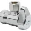 Brass Craft Angle Stop Valve - Chrome, 1/2 In|1/4 In -Garden And Farm Shop brasscraftservice118698 1 9