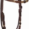 Buffalo Leather Multi-Color Rawhide Headstall - Brown, 18 In X 10 In -Garden And Farm Shop buffaloleather6818038 1