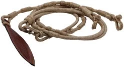 Buffalo Leather Natural Romel Reins - Full Quarter