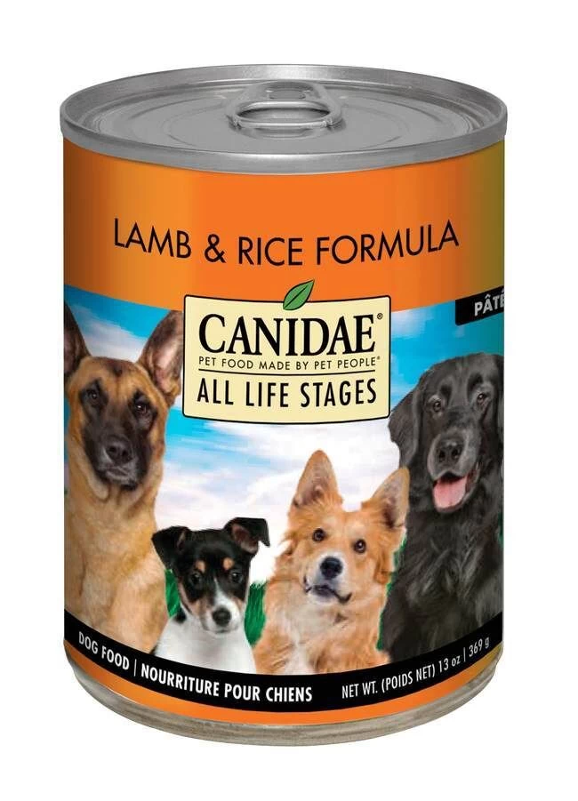 Canidae 13 Oz Can All Life Stages Wet Dog Food - Lamb Meal & Rice 3 Canidae 13 Oz Can All Life Stages Wet Dog Food - Lamb Meal & Rice