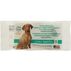 Durvet Spectra 9 Canine Vaccine With Syringe - 1 Dose