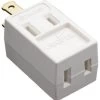 Cooper LIghting 15A 125V Vinyl Cube Tap - White