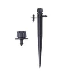 DIG 10 Pack 360° Adjustable Drippers Emitter On Spike - Black