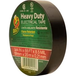 Duck 3/4 In X 66 Ft Premium Vinyl Cold Weather Electrical Tape - Black -Garden And Farm Shop duck heavy duty electrical tape 164726 03