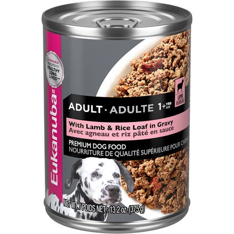 Eukanuba WET Adult With Lamb And Rice Dog Food-13.2 Oz