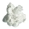 Evergreen 8.5 In Mama Chicken Garden Statuary - White