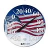 EZ Read 12.5 In American Flag Thermometer