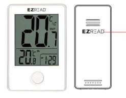 EZ Read Small Digital Thermometer - White