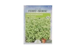 Ferry-Morse Microgreens, Upland Cress Seed Packet