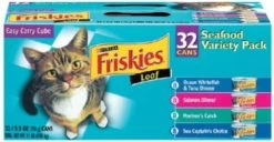 Friskies Seafood Variety Pack Food - 32 Count