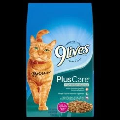 9Lives 3 Lb Bag Plus Care Dry Food- Tuna & Egg -Garden And Farm Shop gardnerdistributing451192 1 2